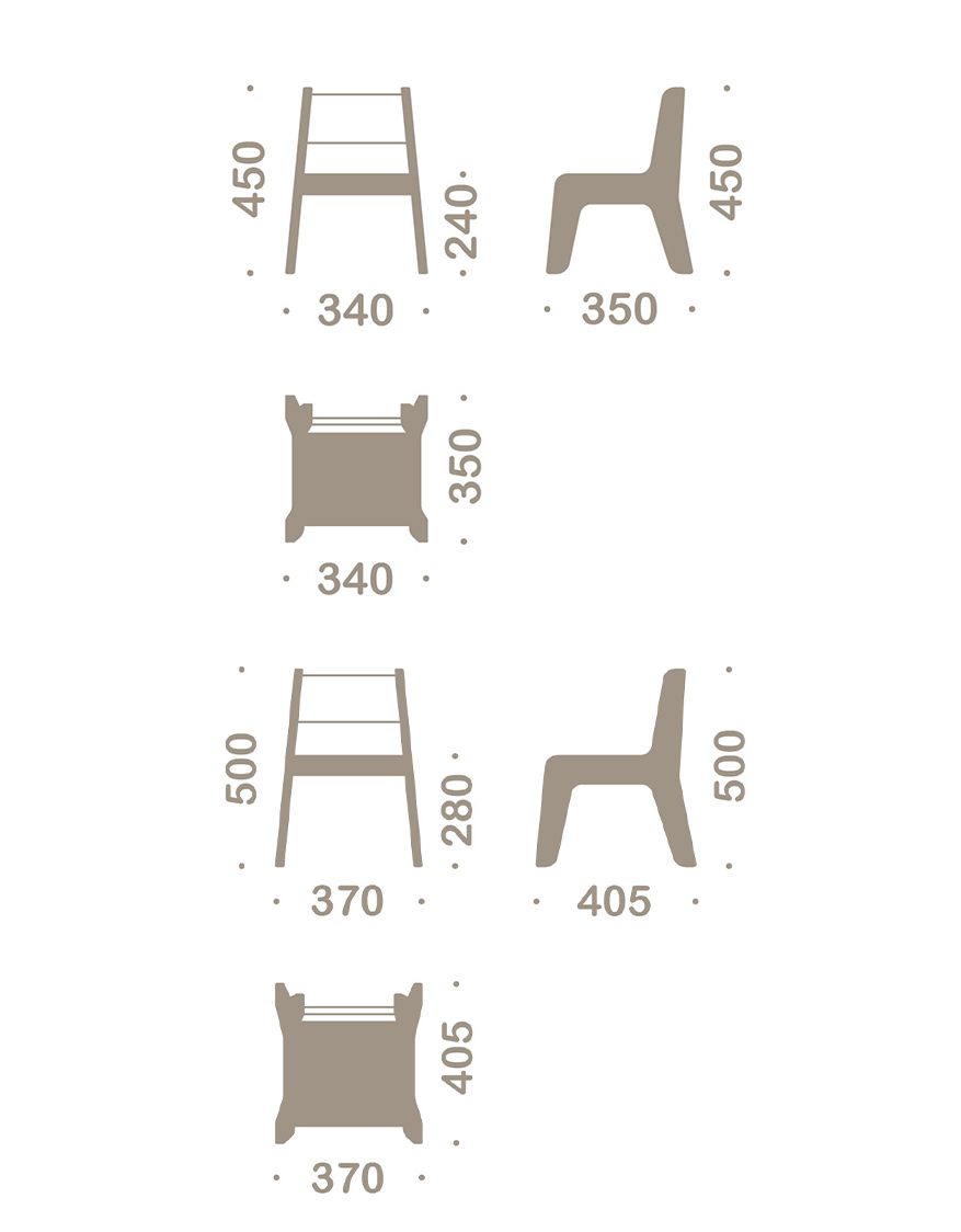 Modern Kids Chair | Particularly Stable Chair | KUKUU